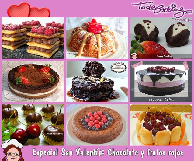 Especial San Valentín: Chocolate Y Frutas Del Bosque
