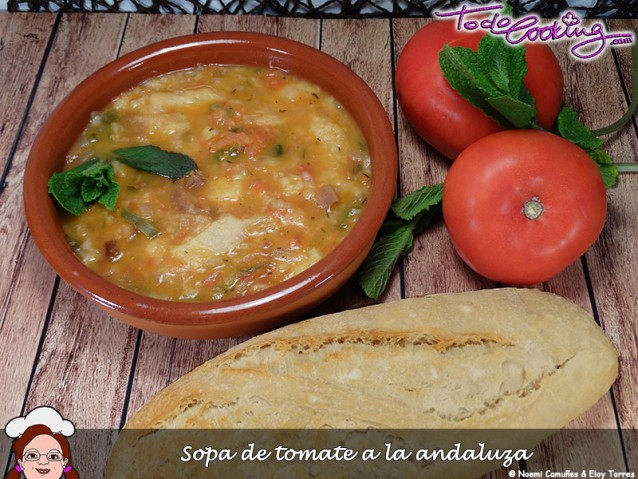 Sopa De Tomate A La Andaluza