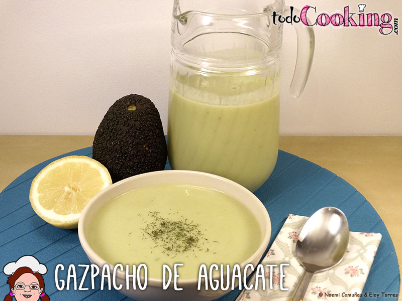 Gazpacho de aguacate