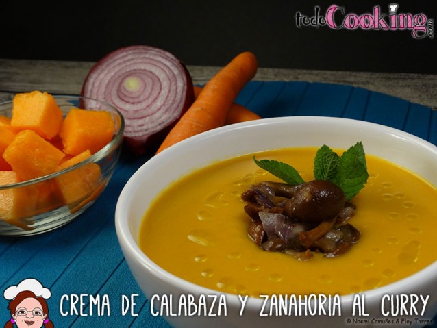 Crema De Calabaza Y Zanahoria Al Curry