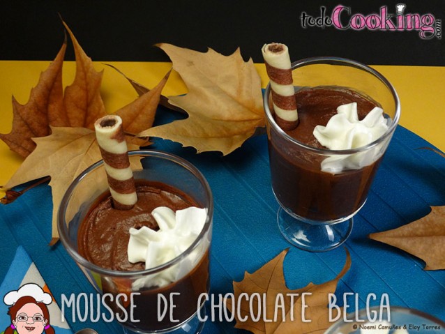 Mousse De Chocolate Negro Belga