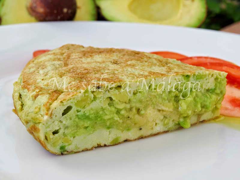 tortilla de aguacates
