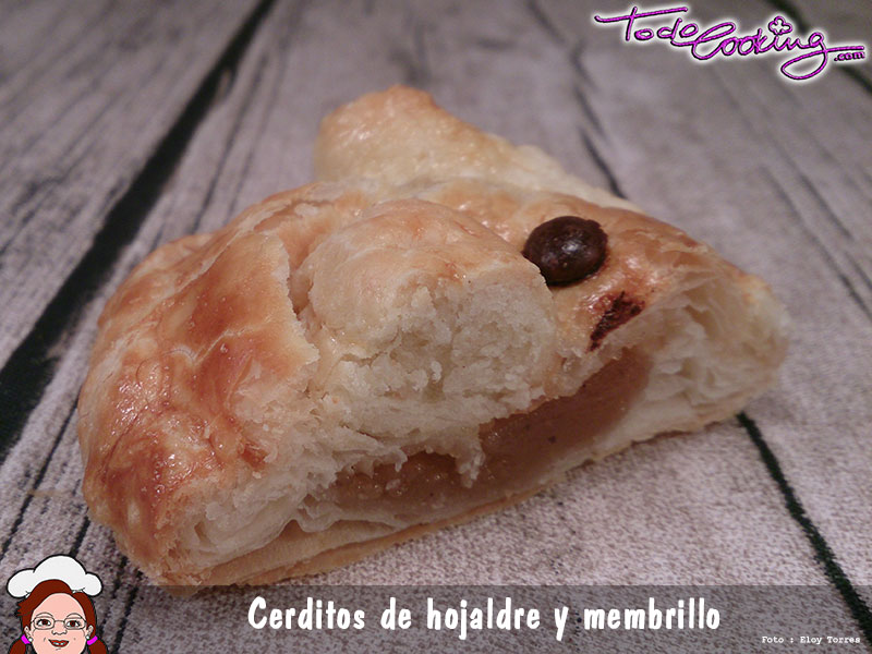 Cerditos de Hojaldre y Membrillo