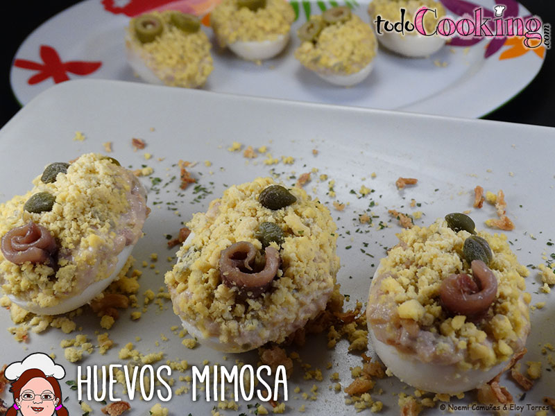 Huevos mimosa