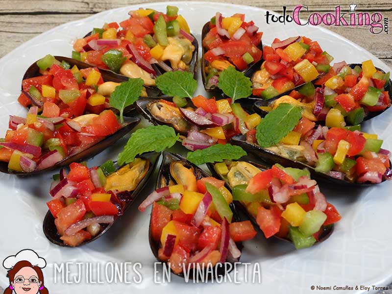 Mejillones en vinagreta