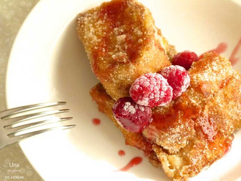 torrijas-con-frambuesa