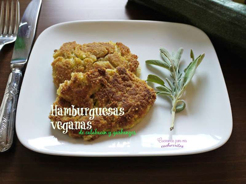 ##Hamburguesas calabacin y garbanzos recetas con legumbres