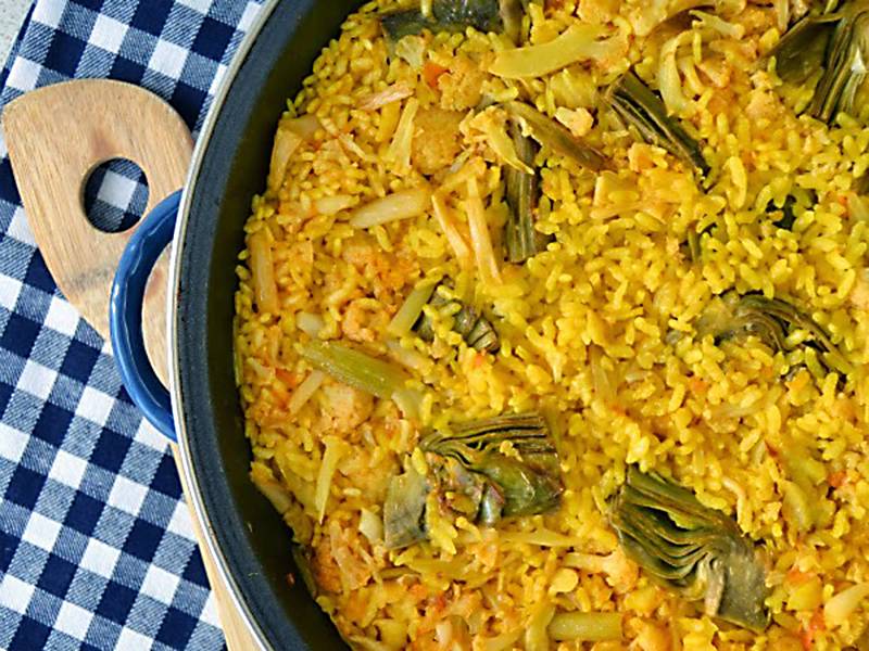 ##Paella-de-bacalao