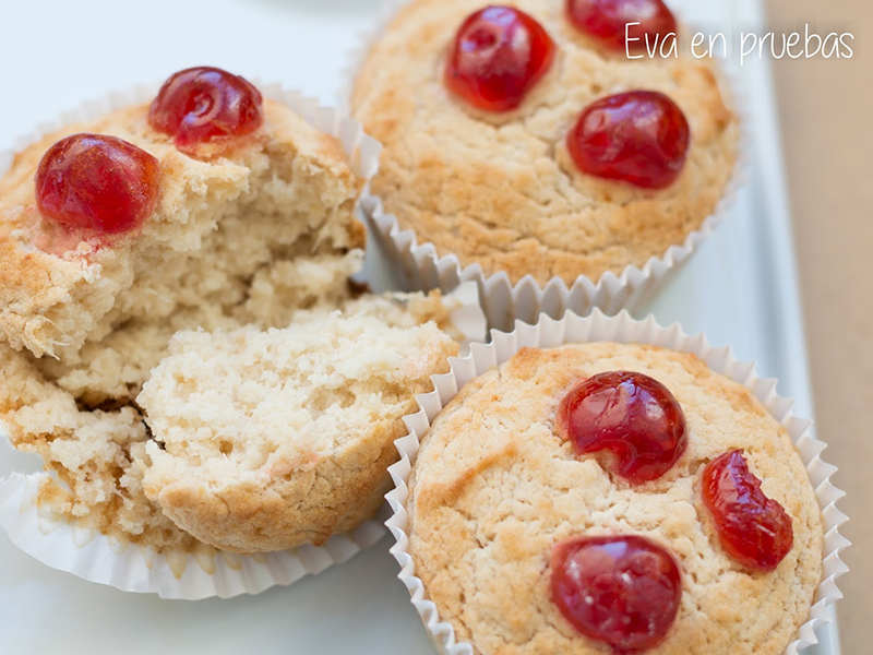 ##Magdalenas de Piña (12 delicias sin lactosa)